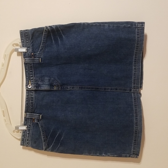 Tommy Hilfiger woman blue denim size 14 skirt - Picture 3 of 17